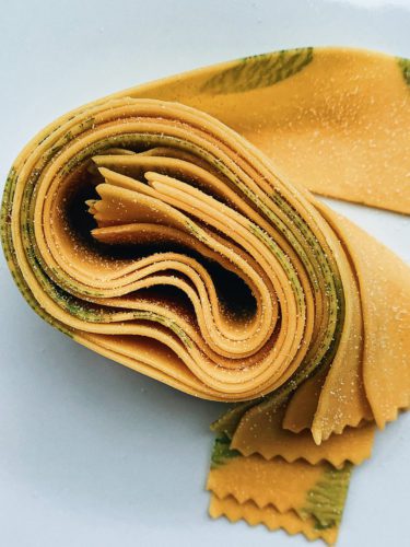 Herb Laminated Pasta