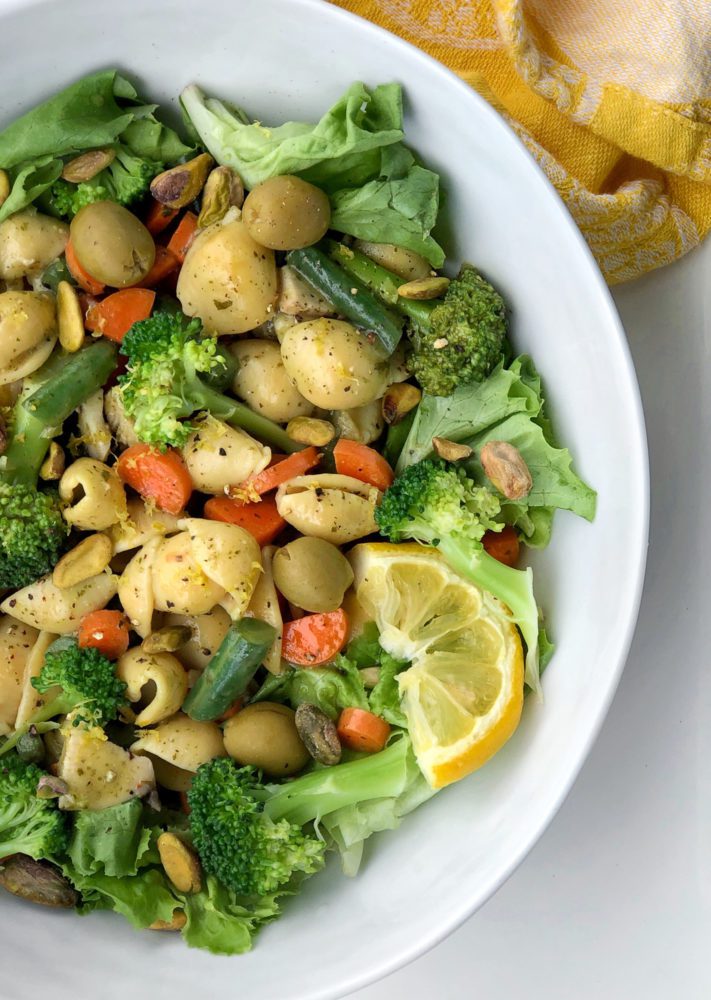 Leftovers Pasta Salad